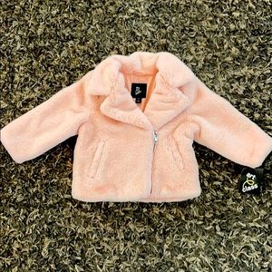 NWT Art Class faux fur jacket